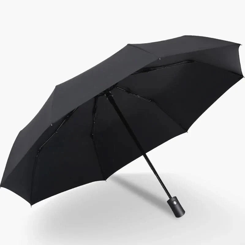 Compact Travel Umbrella Automatic Open-Close Wind-Resistant & UV-Coated