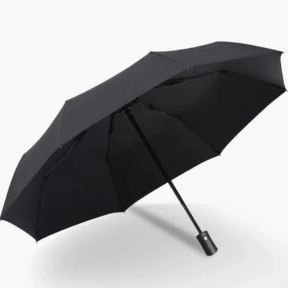 Compact Travel Umbrella Automatic Open-Close Wind-Resistant & UV-Coated