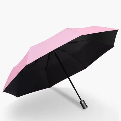 Compact Travel Umbrella Automatic Open-Close Wind-Resistant & UV-Coated