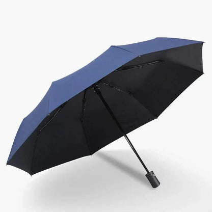 Compact Travel Umbrella Automatic Open-Close Wind-Resistant & UV-Coated