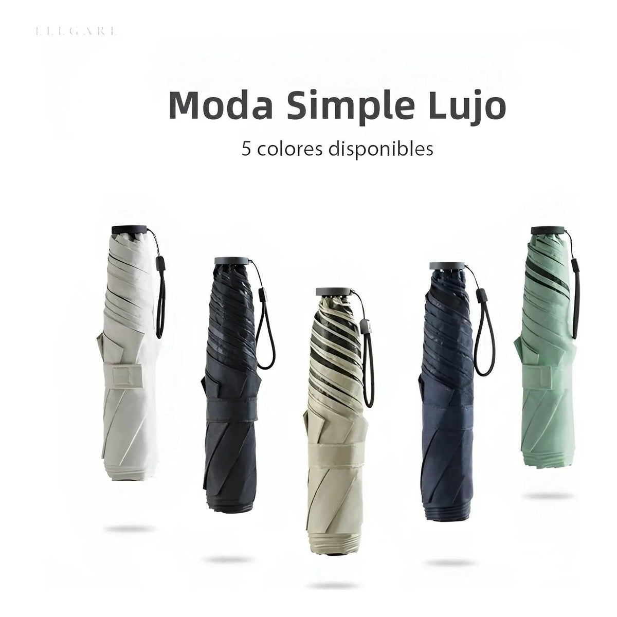 Compact Travel Umbrella Windproof Ultralight Carbon Fiber