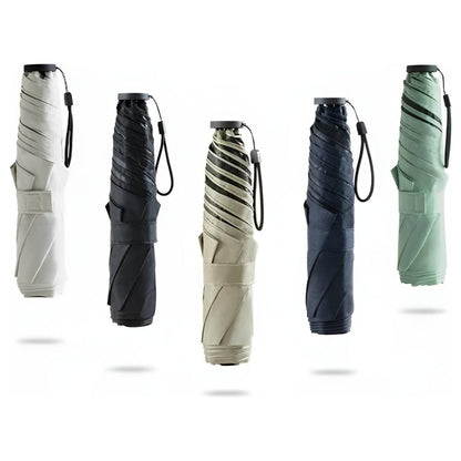 Compact Travel Umbrella Windproof Ultralight Carbon Fiber