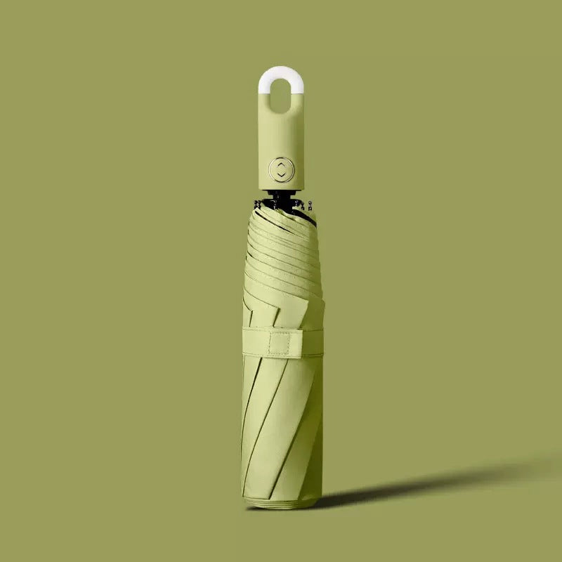 Compact Umbrella Automatic Open & 360-Degree Rotating Handle