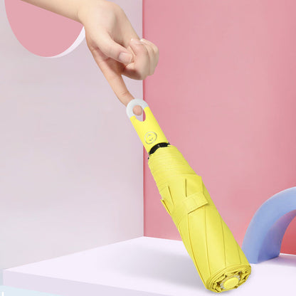 Compact Umbrella Automatic Open & 360-Degree Rotating Handle