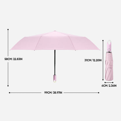 Compact Umbrella Automatic Open & 360-Degree Rotating Handle