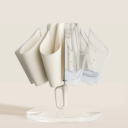 Compact Umbrella Automatic Water Trap & Reflective