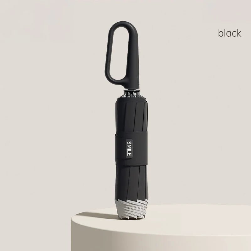Compact Umbrella Automatic Water Trap & Reflective