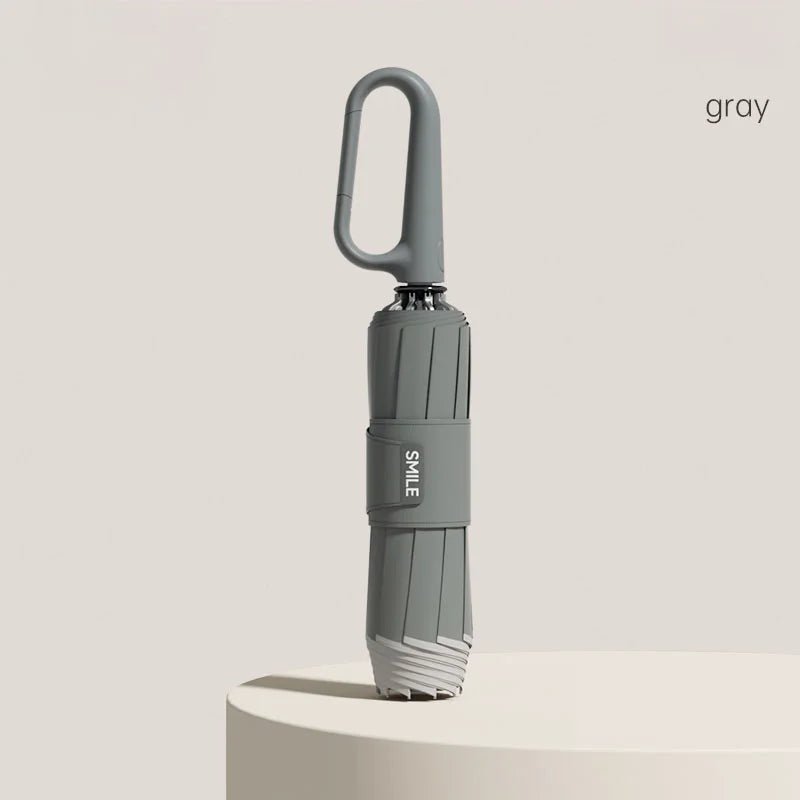 Compact Umbrella Automatic Water Trap & Reflective