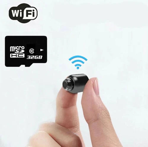 Compact WiFi Camera with 1080P Video, Clear Audio, Night Vision - UK