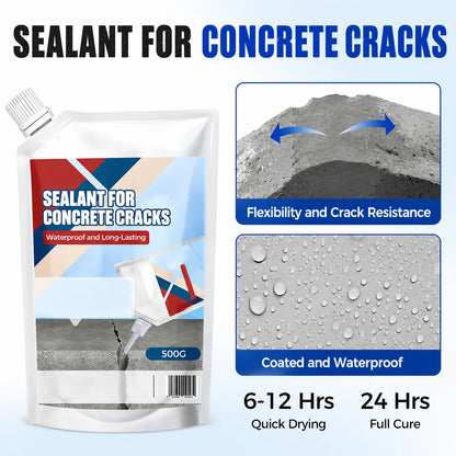 Concrete Crack Sealant Flexible Waterproof Weatherproof