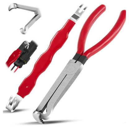 Connector Pliers Double-Ended Tips Carbon Steel & Non-Slip Handles