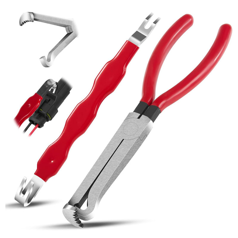 Connector Pliers Double-Ended Tips Carbon Steel & Non-Slip Handles
