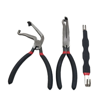 Connector Pliers Double-Ended Tips Carbon Steel & Non-Slip Handles