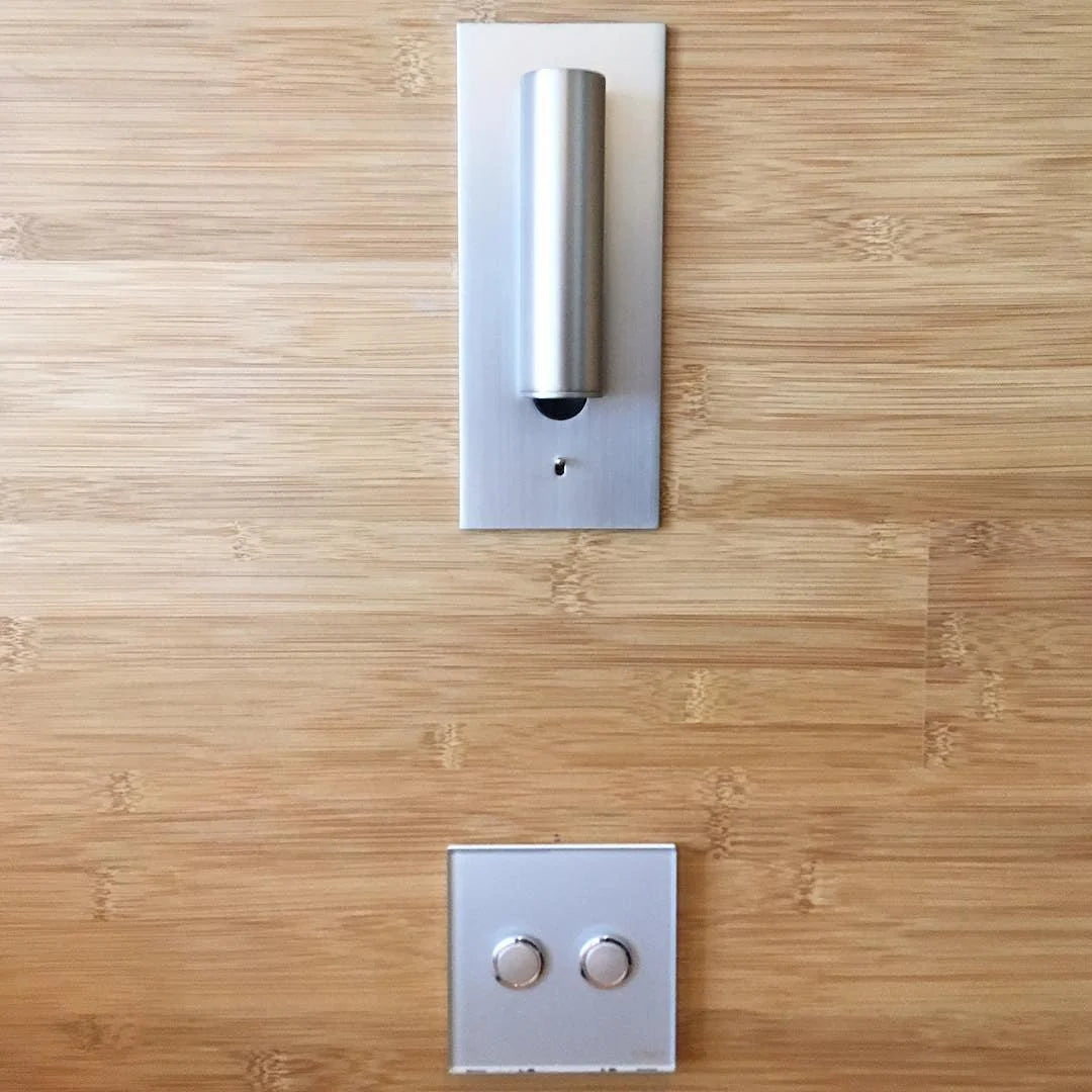 Contemporary Wall-Mounted Bedside Lamp with LED Light Adjustable