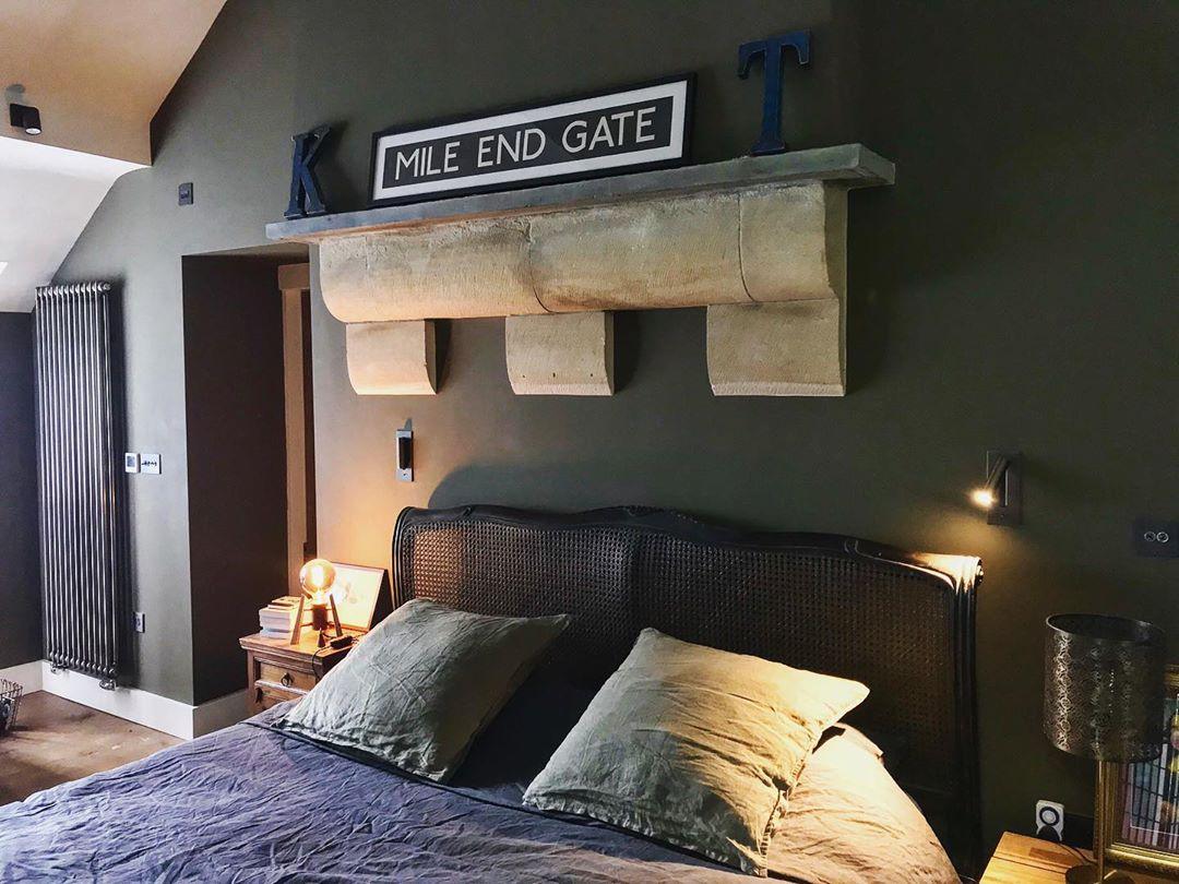 Contemporary Wall-Mounted Bedside Lamp with LED Light Adjustable