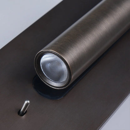 Contemporary Wall-Mounted Bedside Lamp with LED Light Adjustable