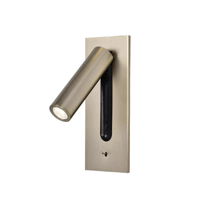 Contemporary Wall-Mounted Bedside Lamp with LED Light Adjustable
