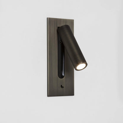 Contemporary Wall-Mounted Bedside Lamp with LED Light Adjustable