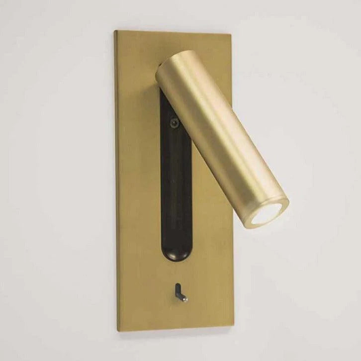 Contemporary Wall-Mounted Bedside Lamp with LED Light Adjustable