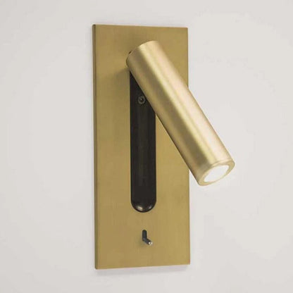 Contemporary Wall-Mounted Bedside Lamp with LED Light Adjustable