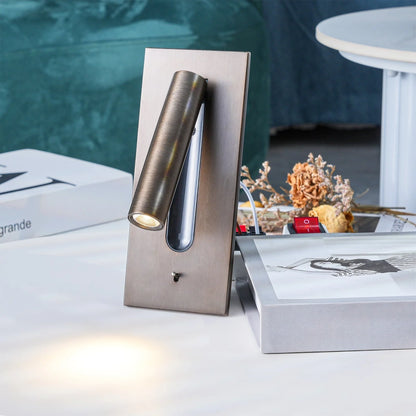 Contemporary Wall-Mounted Bedside Lamp with LED Light Adjustable