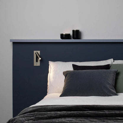 Contemporary Wall-Mounted Bedside Lamp with LED Light Adjustable