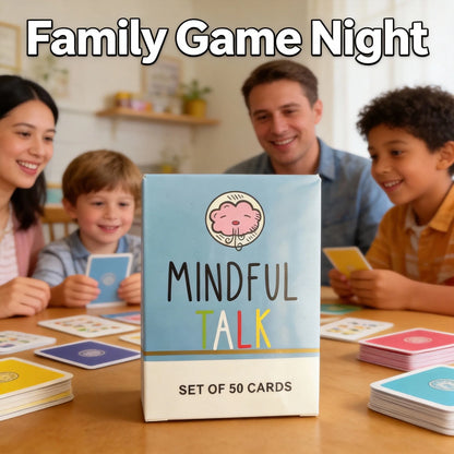 Conversation Card Game Family Prompts 50 Cards