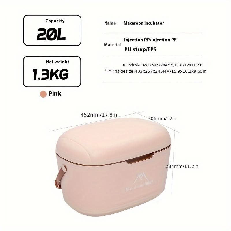 Cooler Box Insulated 20L Lightweight & Compact