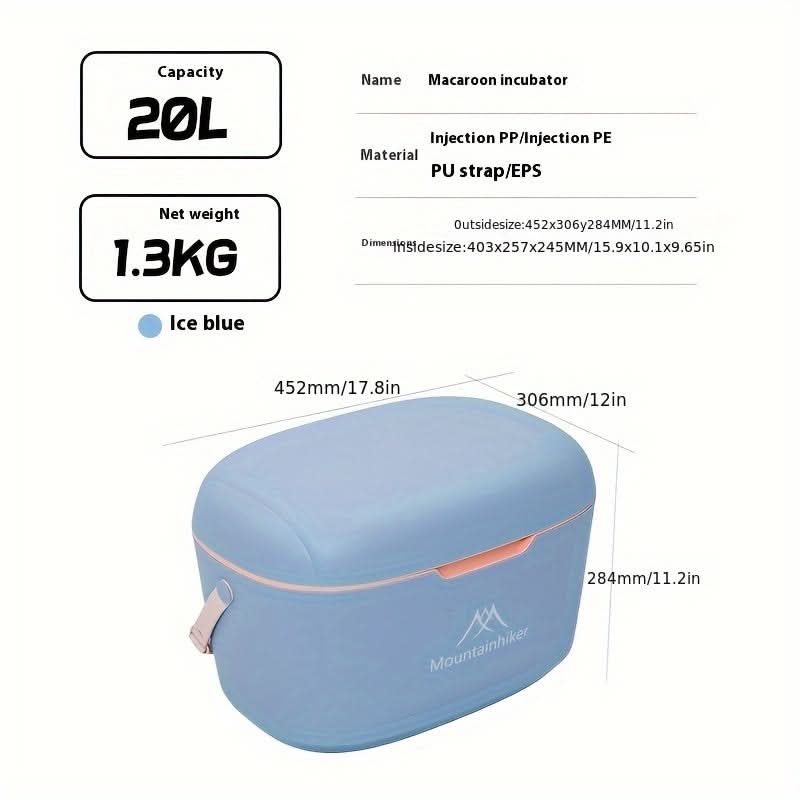 Cooler Box Insulated 20L Lightweight & Compact