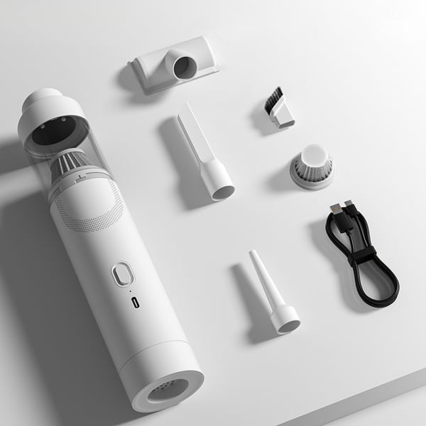 Cordless Car Vacuum 120W Motor Lightweight USB-C Charging