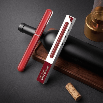Corkscrew Air Pressure Pump-Action Stainless Steel Needle