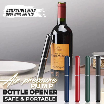 Corkscrew Air Pressure Pump-Action Stainless Steel Needle
