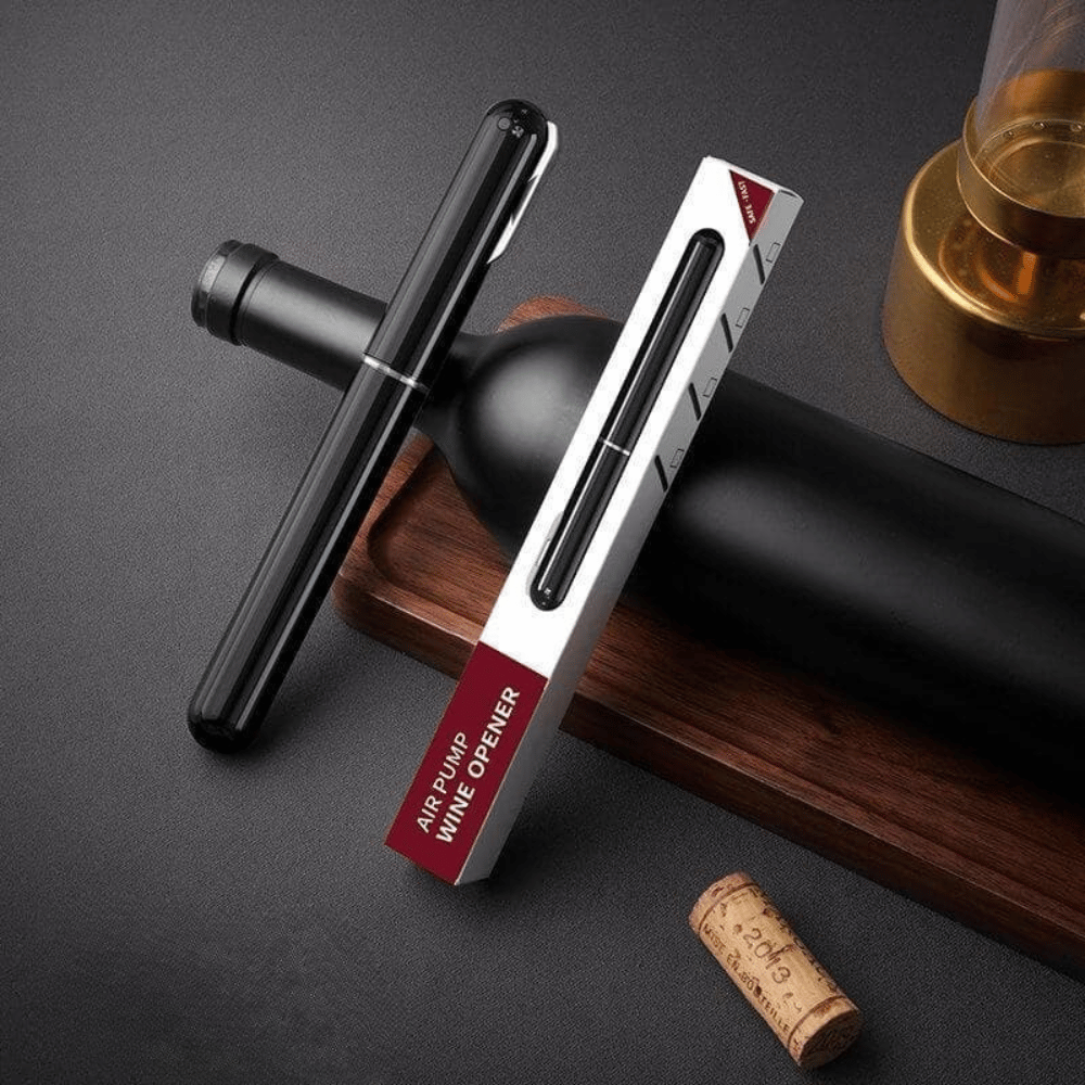 Corkscrew Air Pressure Pump-Action Stainless Steel Needle