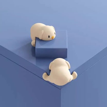 Corner Guard Dog-Shaped Soft Silicone Self-Adhesive