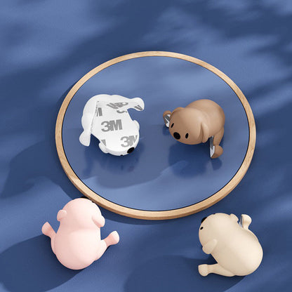 Corner Guard Dog-Shaped Soft Silicone Self-Adhesive