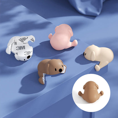 Corner Guard Dog-Shaped Soft Silicone Self-Adhesive