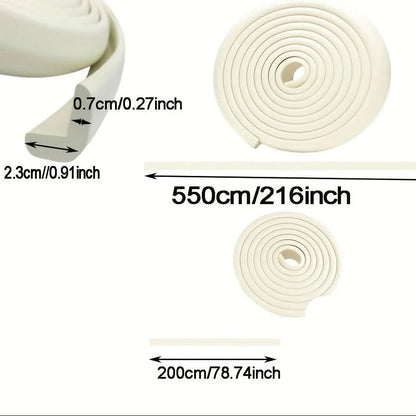 Corner Protector Soft NBR Foam Self-Adhesive