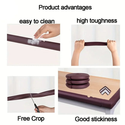 Corner Protector Soft NBR Foam Self-Adhesive