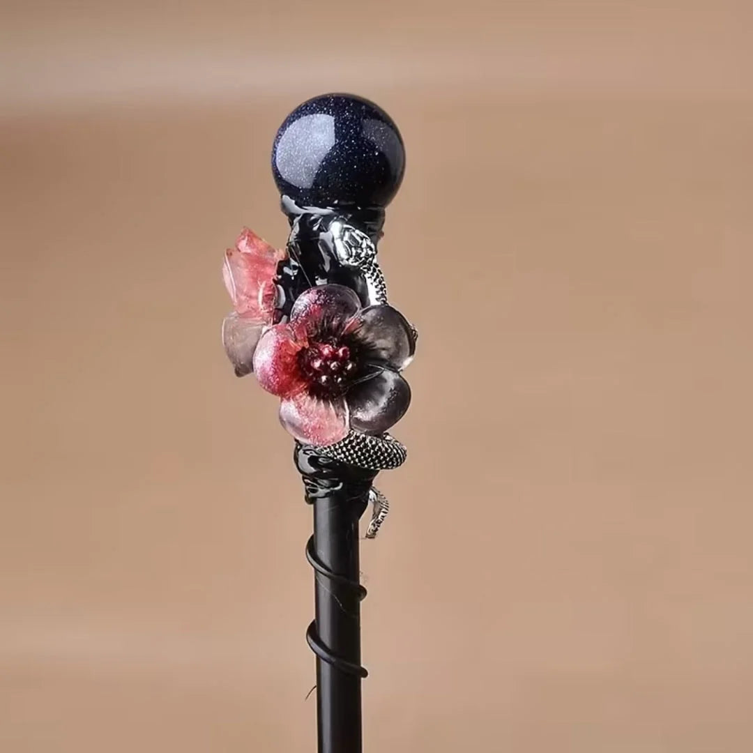 Costume Staff Crystal Top Cosplay Accessory