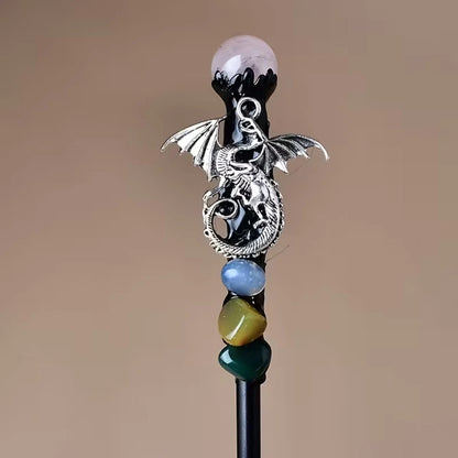 Costume Staff Crystal Top Cosplay Accessory