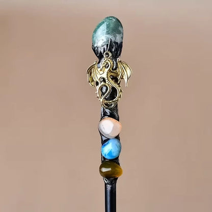 Costume Staff Crystal Top Cosplay Accessory