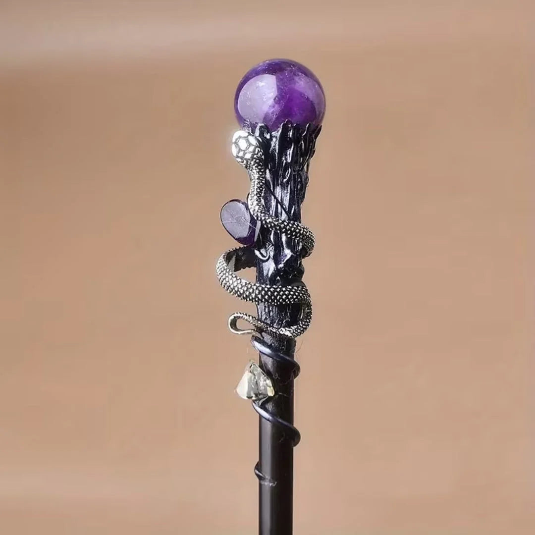 Costume Staff Crystal Top Cosplay Accessory