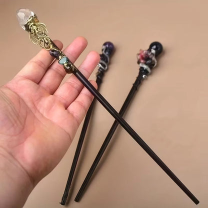 Costume Staff Crystal Top Cosplay Accessory