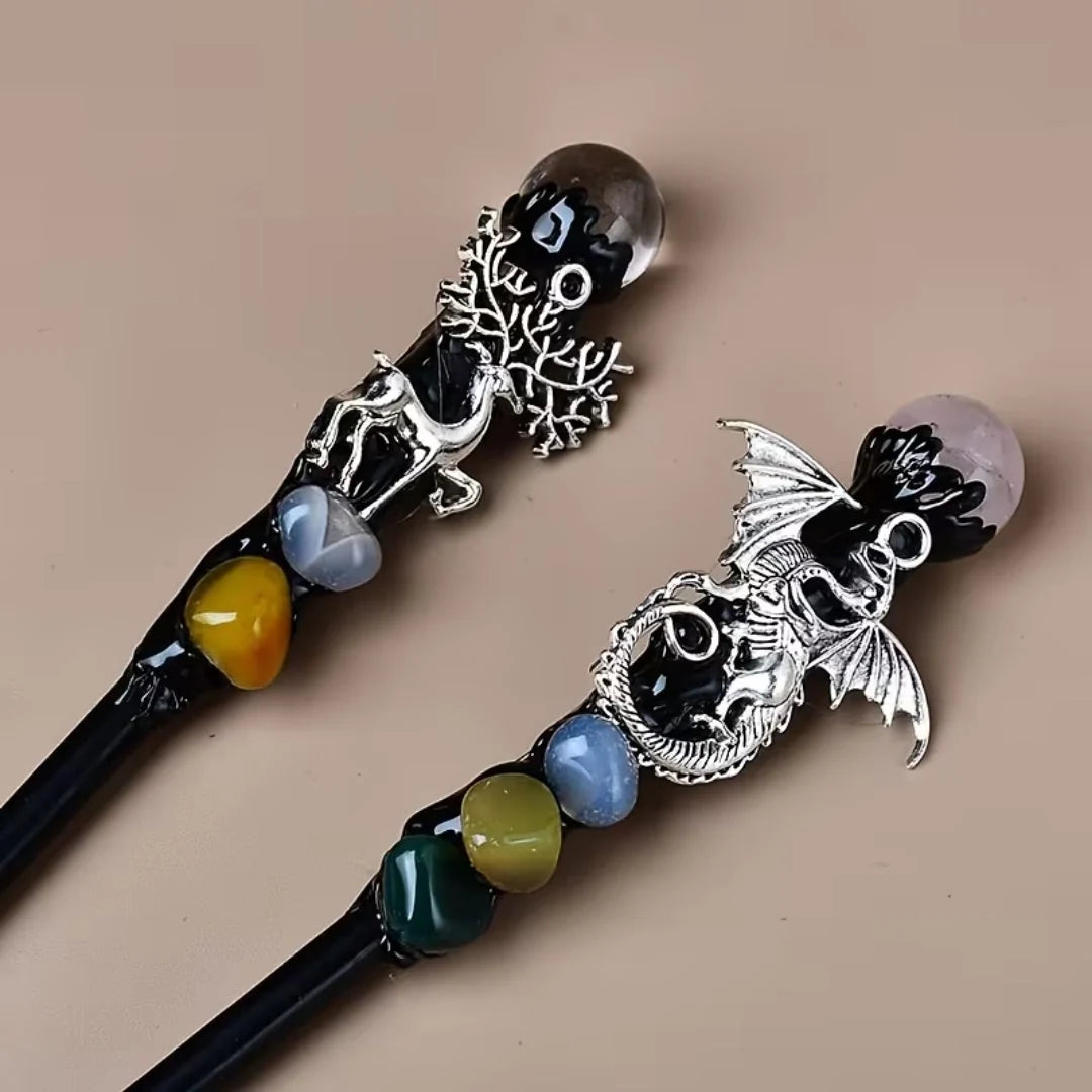 Costume Staff Crystal Top Cosplay Accessory