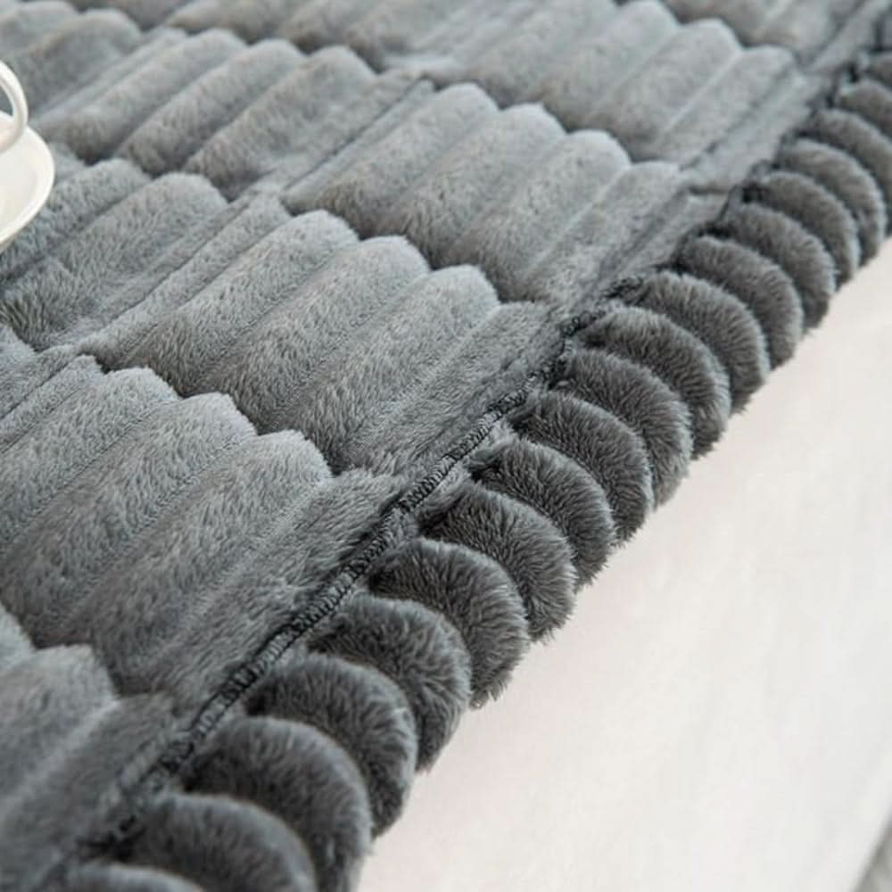 Couch Cover Plush Polyester Non-Slip Machine Washable