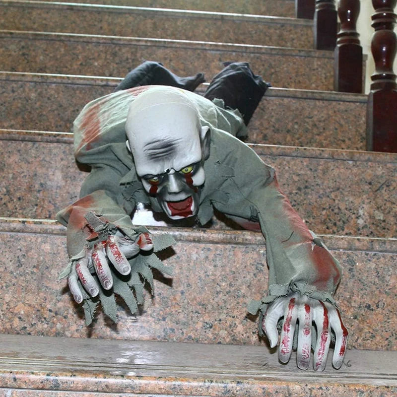 Crawling Ghost Battery-Operated Spooky Sound Flowing Fabric