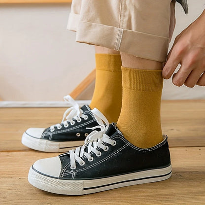 Crew Socks Cotton Blend Set of 10 Pairs