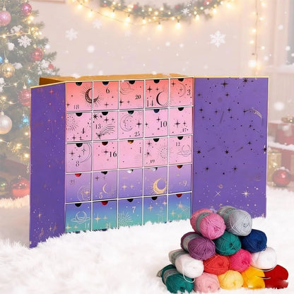 Crochet Advent Calendar 25 Drawers Yarn Tools & Patterns