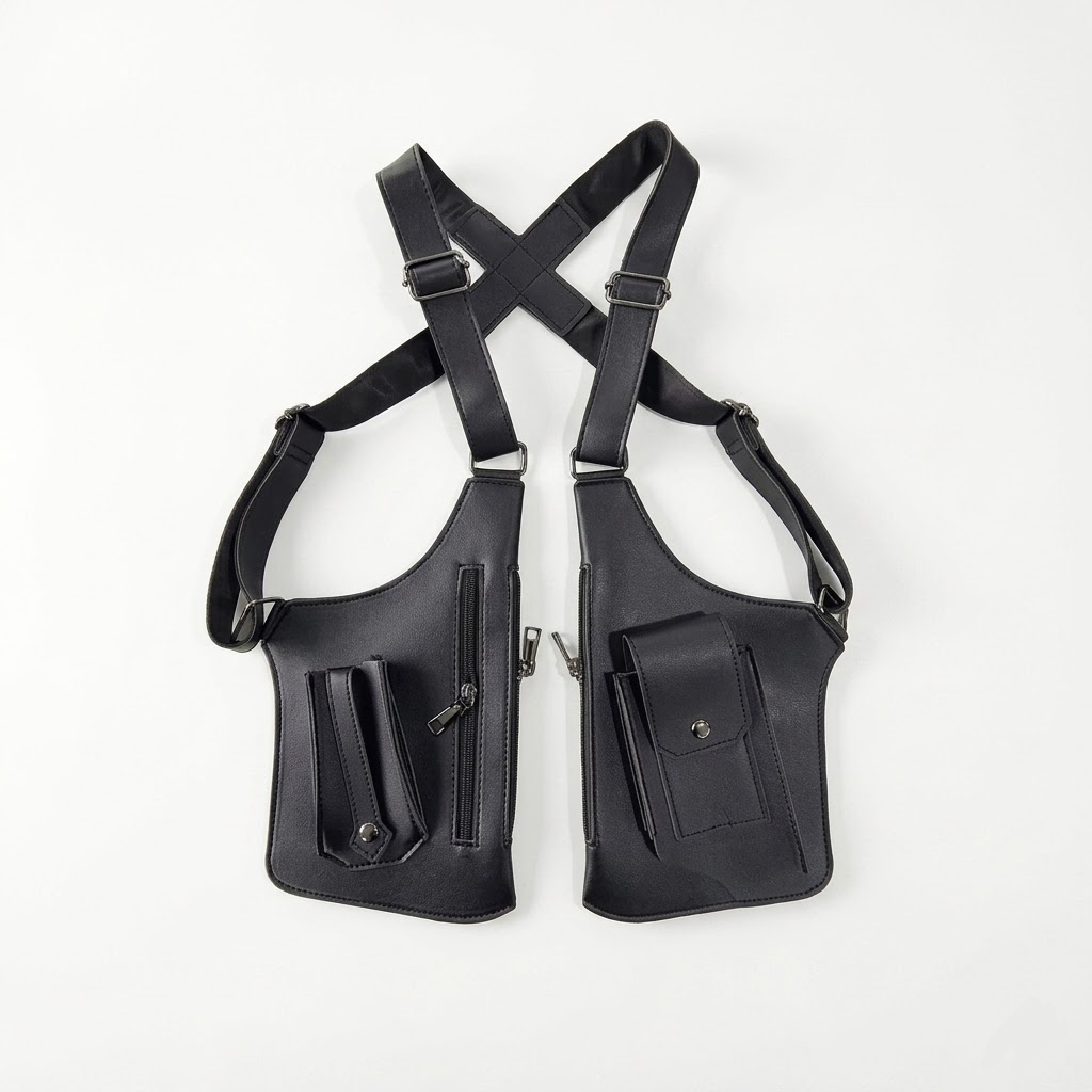 Crossbody Bag Adjustable Strap & Multiple Compartments