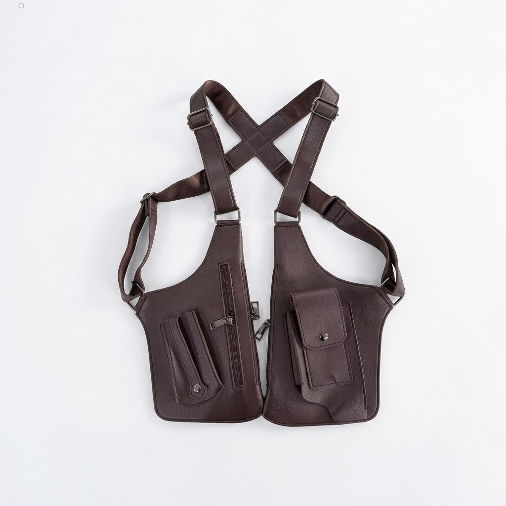 Crossbody Bag Adjustable Strap & Multiple Compartments